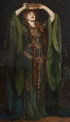 Dame Ellen Terry as Lady Macbeth, after a painting by John Singer Sargent